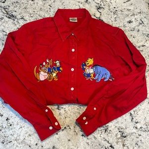 Vintage early 90’s Disney store button down shirt